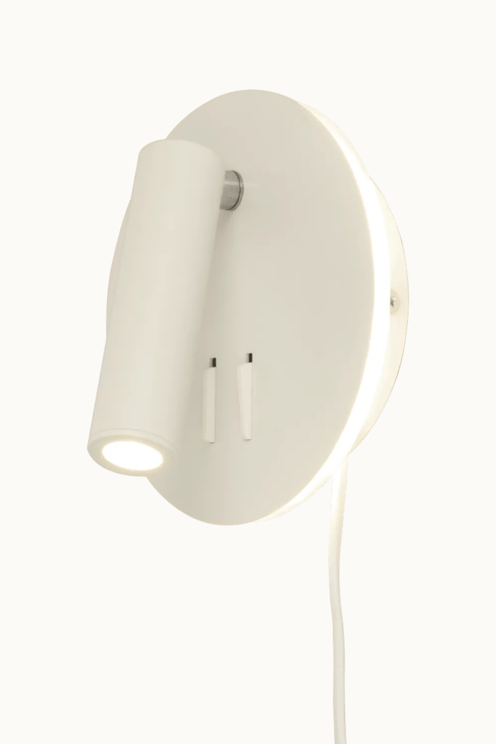 Discount Aneta Lighting Ace läslampa Vit