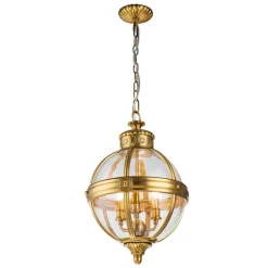 New Elstead Lighting Adams Ø37 taklampa Mässing