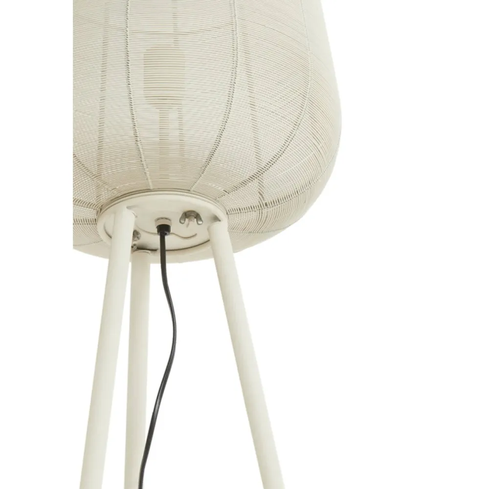Sale Light & Living Adeta 135cm golvlampa Krämvit