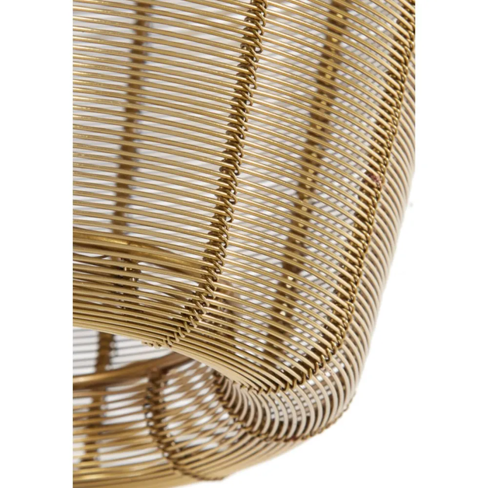 Light & Living Adeta Ø30 taklampa Guld