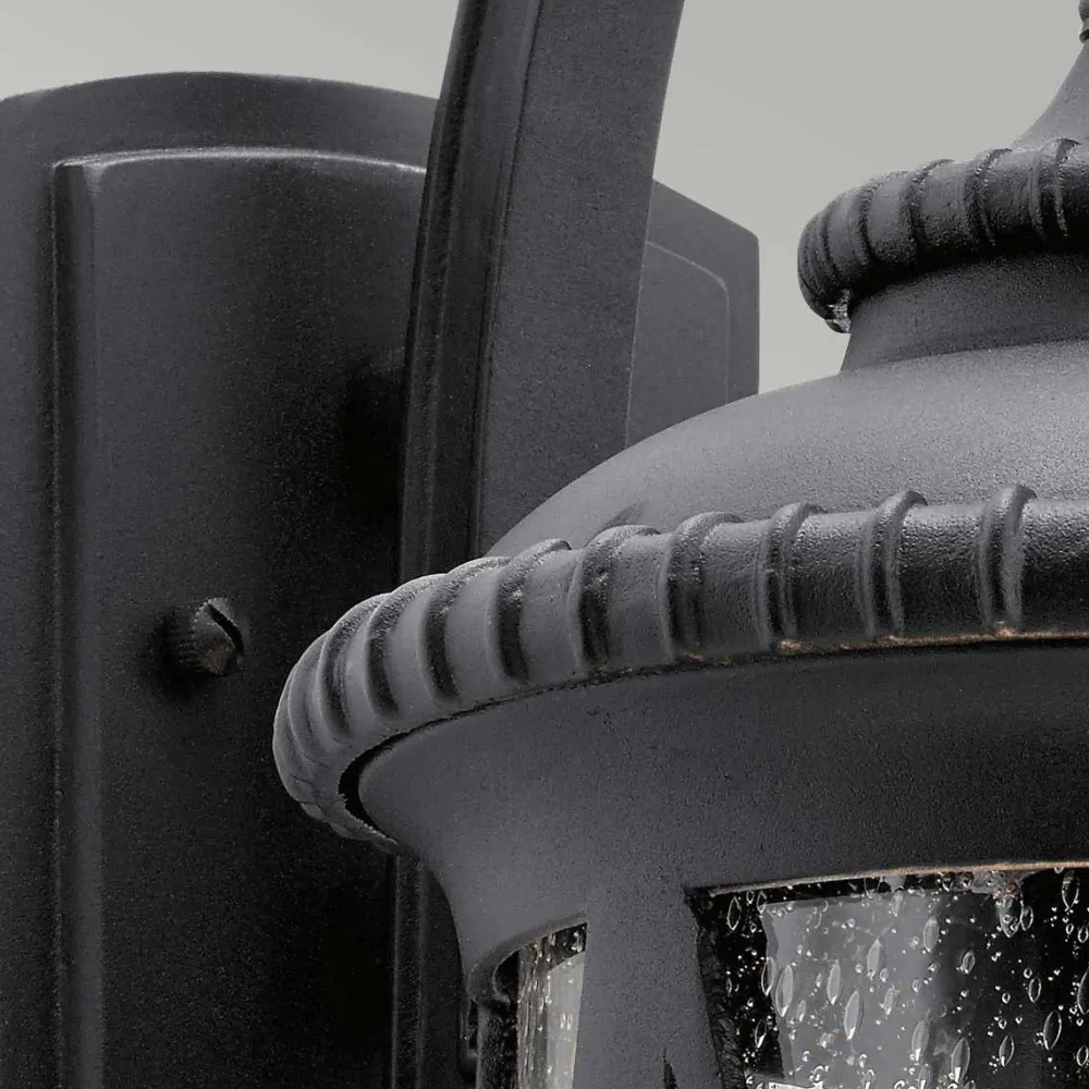 Discount Elstead Lighting Admirals Cove utelampa Svart