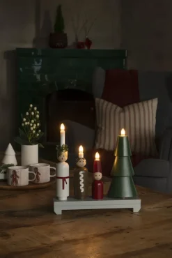 Hot Konstsmide Adventsljusstake Lucia Flerfärgad