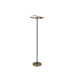 Searchlight Aerial golvlampa Mässing/svart