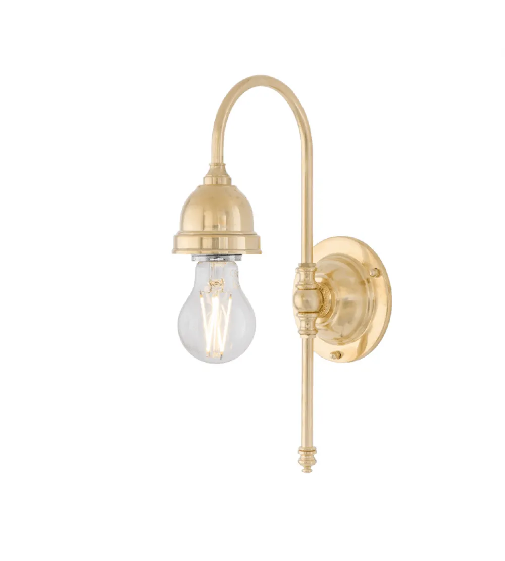 Clearance Karlskrona lampfabrik Ahlström Mässing