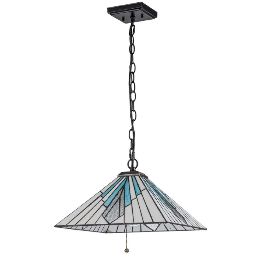 Hot Elstead Lighting Alderley 38cm Flerfärgad