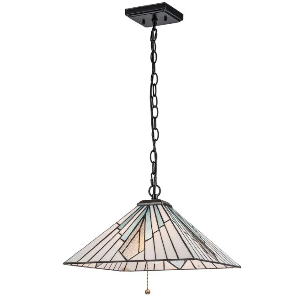 Hot Elstead Lighting Alderley 38cm Flerfärgad