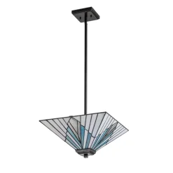 Hot Elstead Lighting Alderley 38cm Flerfärgad