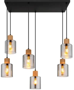 Sale Globo Lighting Aleidis 67cm taklampa Rökfärgad