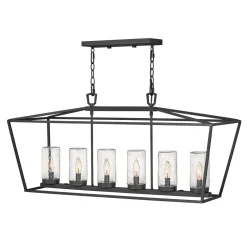Outlet Elstead Lighting Alford Place 102cm Svart