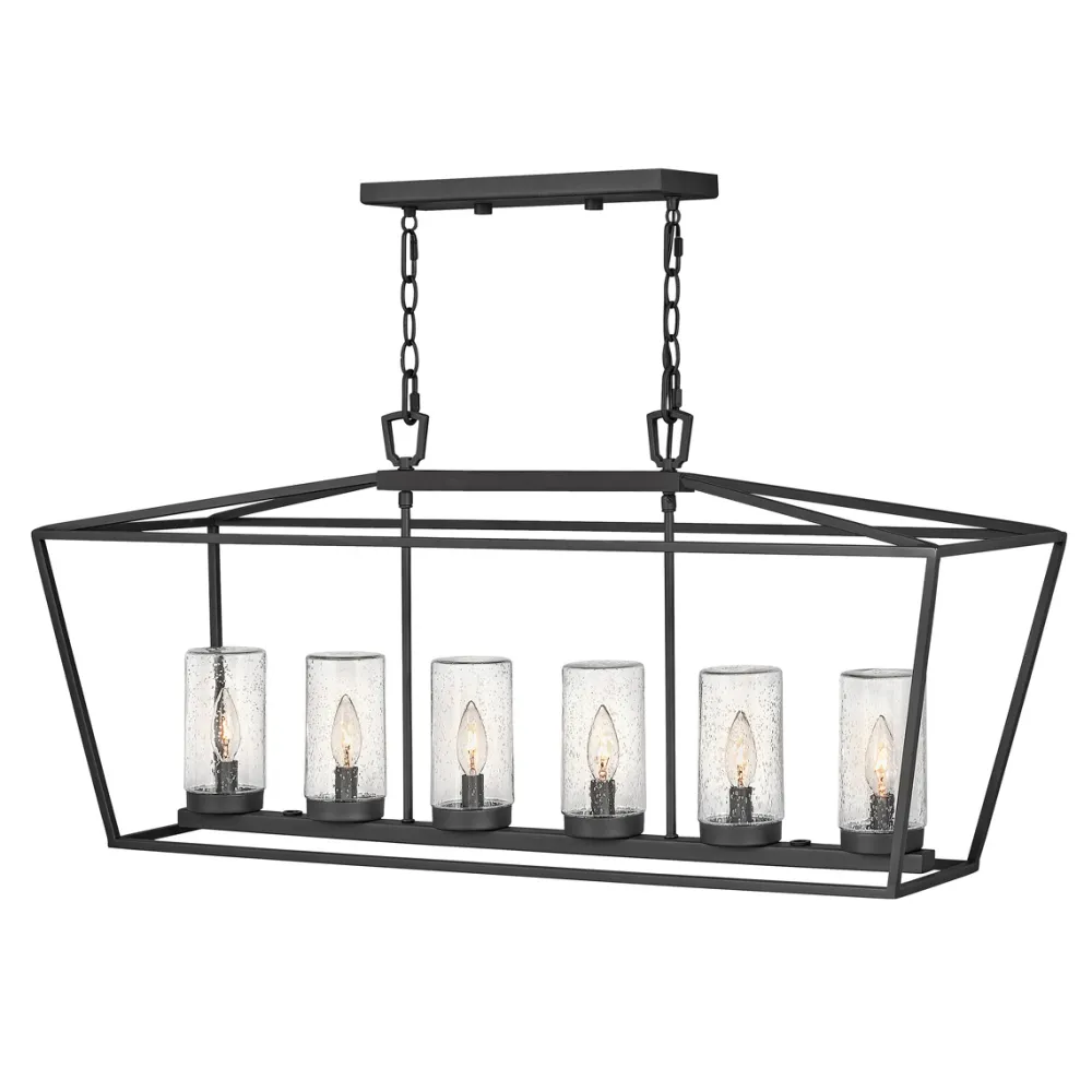 Outlet Elstead Lighting Alford Place 102cm Svart