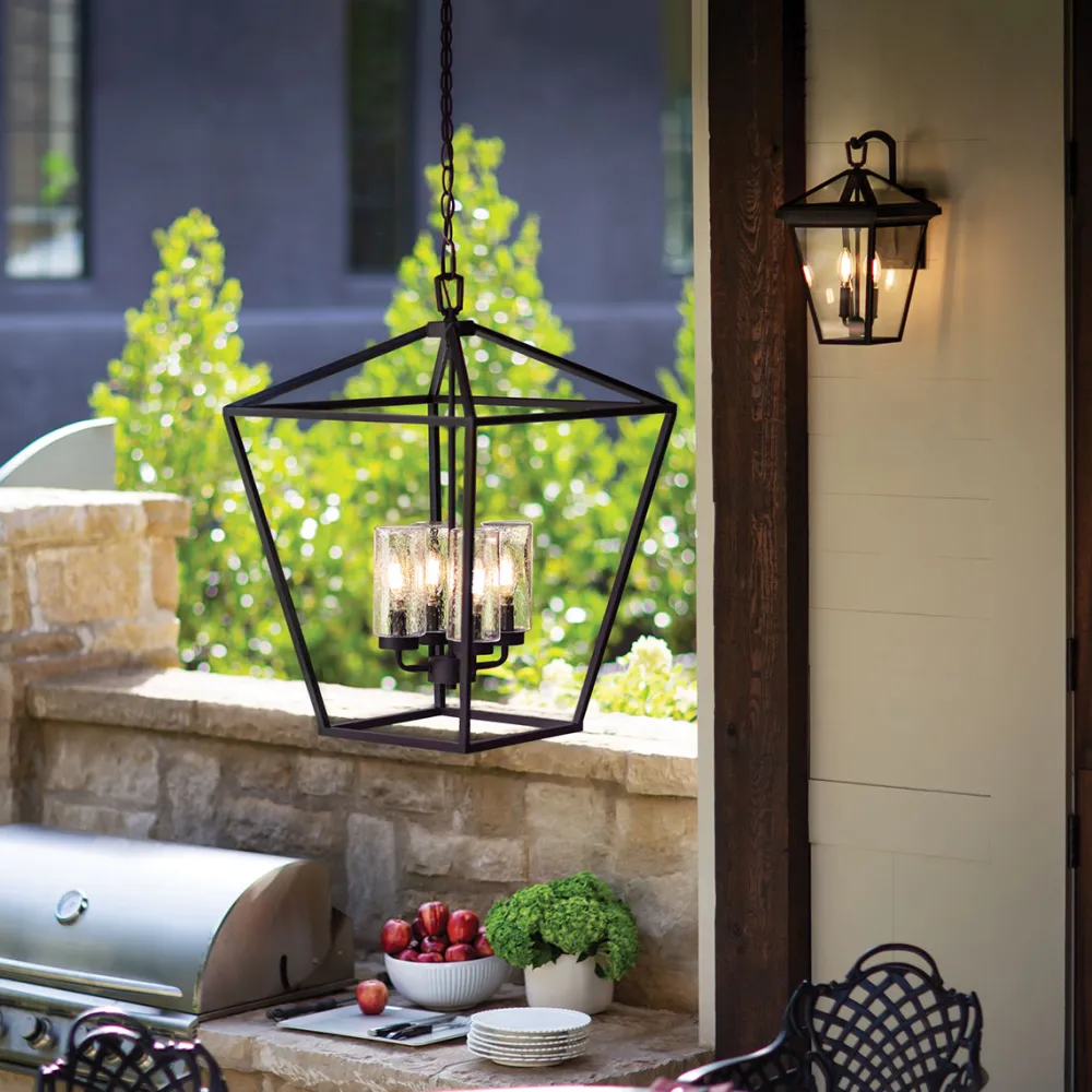 Sale Elstead Lighting Alford Place 55cm Svart