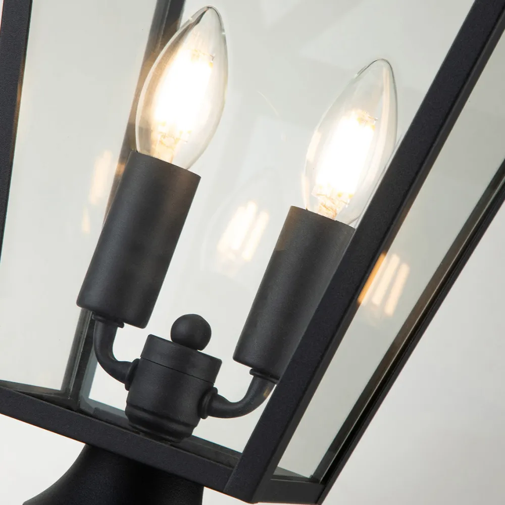 Outlet Elstead Lighting Alford Place 50cm Svart