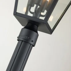 Hot Elstead Lighting Alford Place 250cm stolpe Svart