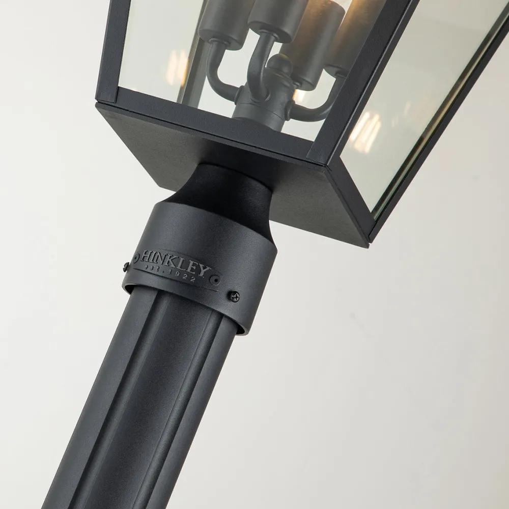 Hot Elstead Lighting Alford Place 250cm stolpe Svart