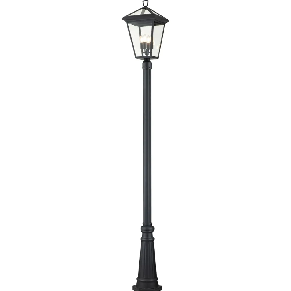 Hot Elstead Lighting Alford Place 250cm stolpe Svart