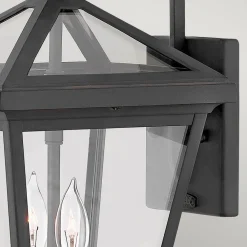 New Elstead Lighting Alford Place 37cm utelampa Svart