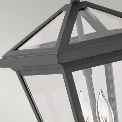 New Elstead Lighting Alford Place 37cm utelampa Svart