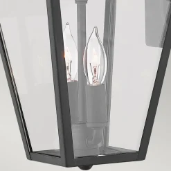 New Elstead Lighting Alford Place 37cm utelampa Svart