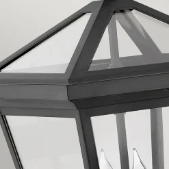 Hot Elstead Lighting Alford Place 46cm utelampa Svart