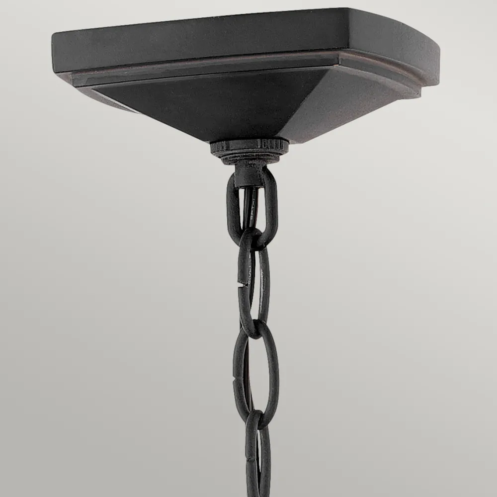 Best Elstead Lighting Alford Place L Svart