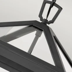 Best Elstead Lighting Alford Place L Svart
