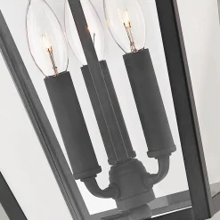 Best Elstead Lighting Alford Place L Svart