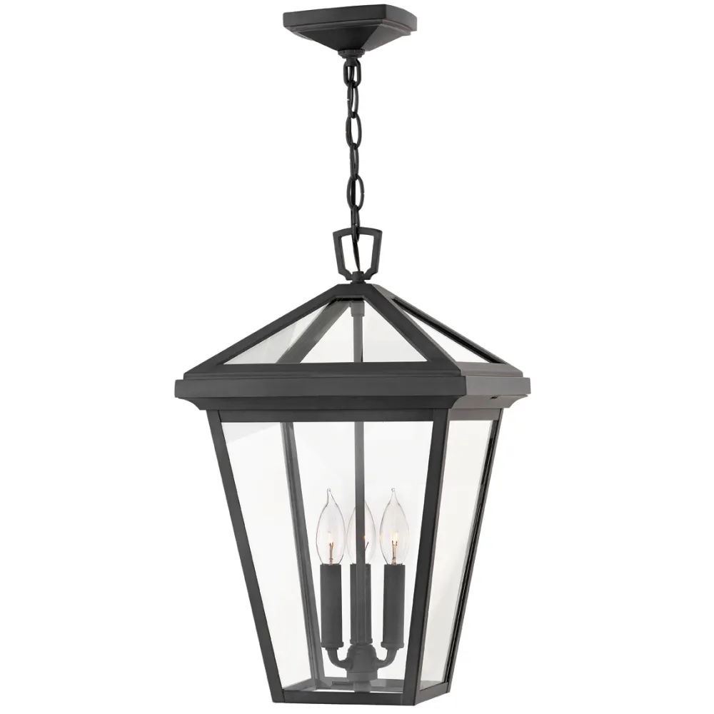 Best Elstead Lighting Alford Place L Svart