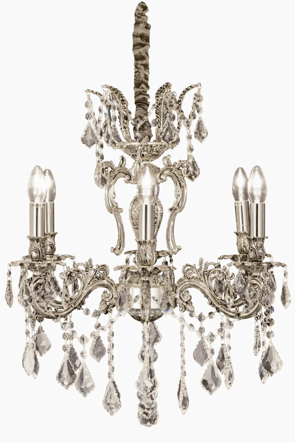 Online Aneta Lighting Allington Ø55 kristall Antiksilver