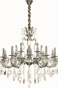 Aneta Lighting Allington Ø85 kristall Antiksilver