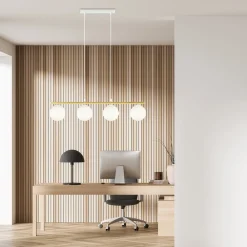 Sale Emibig Lighting Allora 85cm taklampa Vit