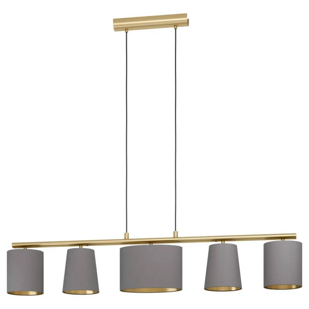 Best Eglo Almeida 120cm taklampa Borstad mässing