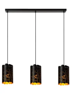 Lucide Almelo 92cm taklampa Svart