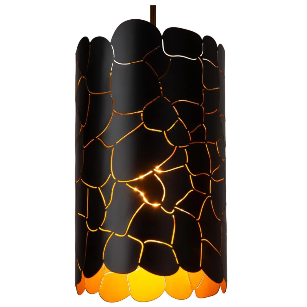 Lucide Almelo 92cm taklampa Svart