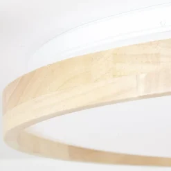 Discount Brilliant Alson Ø50 plafond Ljust trä