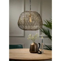 Light & Living Alwina Ø50 taklampa Brons