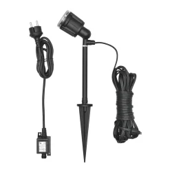 Discount Konstsmide Amalfi Spotlight Svart