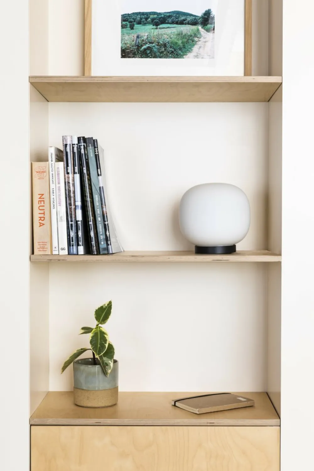 New Faro Barcelona Amelia 22cm bordslampa Vit