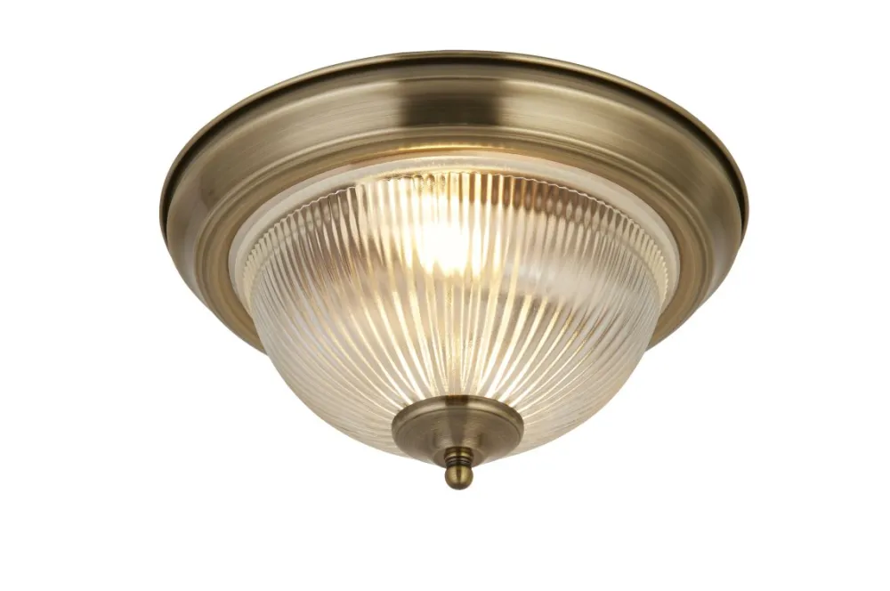 Discount Searchlight American Diner Ø30 badrumslampa Antikmässing