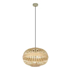 Hot Eglo Amsfield Ø38 taklampa Natur