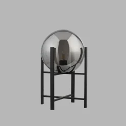 Clearance Searchlight Amsterdam 43cm bordslampa Svart