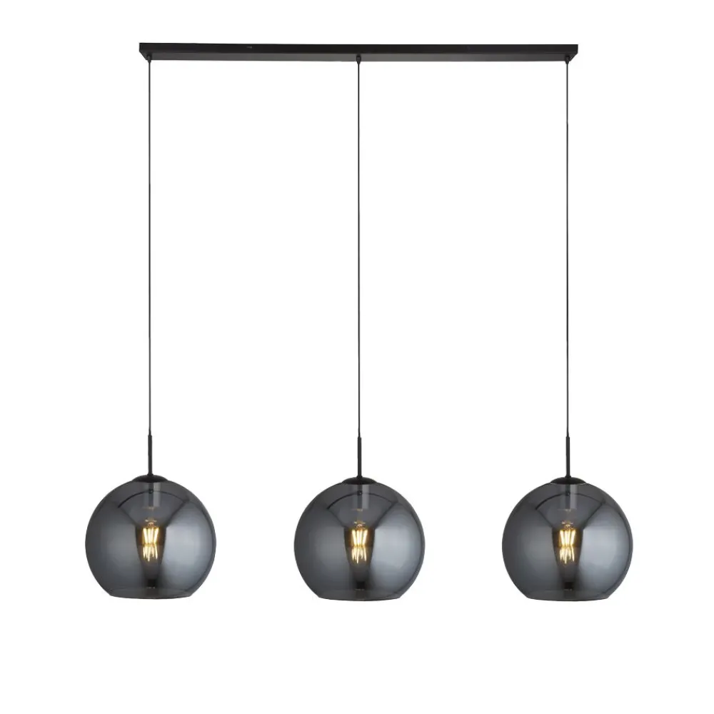 Searchlight Amsterdam 146cm taklampa Svart