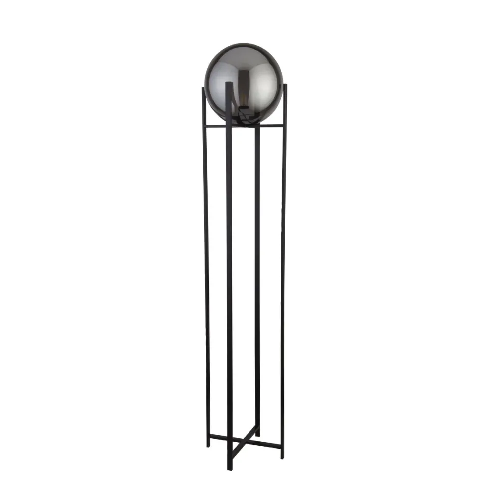 Outlet Searchlight Amsterdam golvlampa Svart