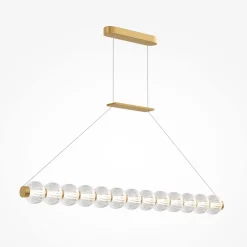 Maytoni Amulet 110cm taklampa Guld