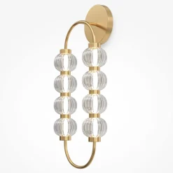 Maytoni Amulet 60cm vägglampa Guld
