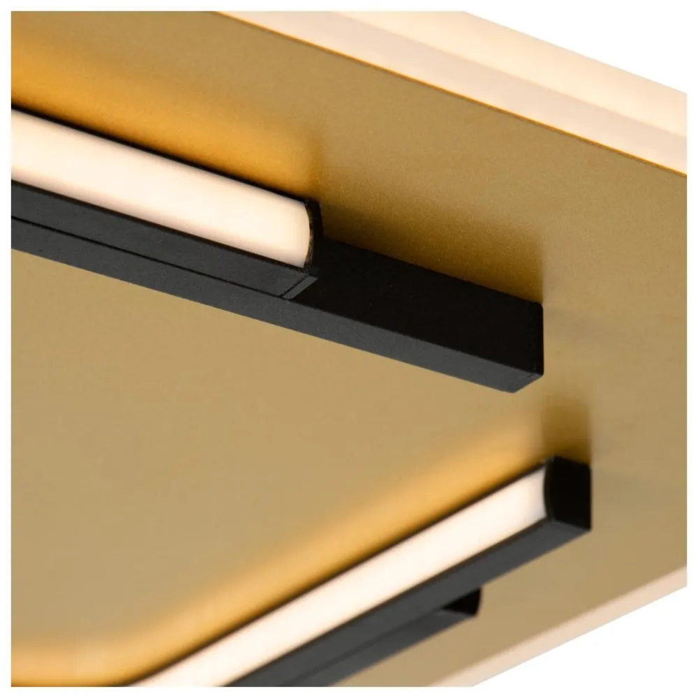 Hot Lucide Andreas 40cm plafond Mattguld/mässing