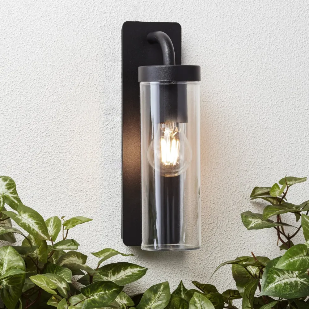Clearance Brilliant Aosta utelampa Mattsvart