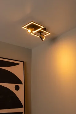 Hot Lucide Arianne 40cm plafond Svart