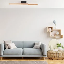 Outlet Brilliant Arion 62cm plafond Trä