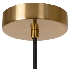 Outlet Lucide Armoni Ø52 taklampa Svart