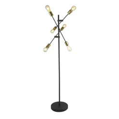 Discount Searchlight Armstrong golvlampa Mattsvart